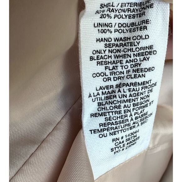 Avec Les Filles Beige Blazer - Size S - Picture 6 of 6